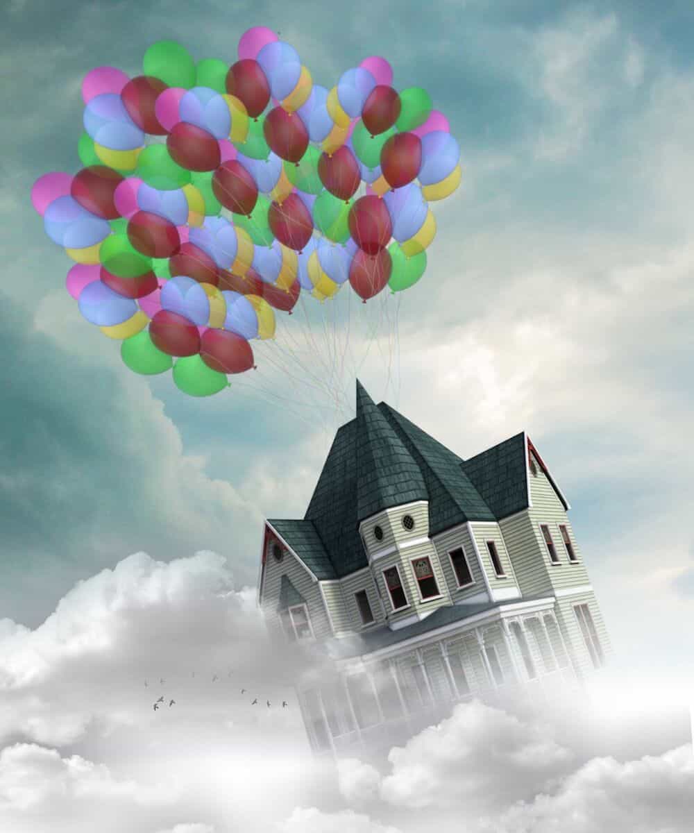 balloon house