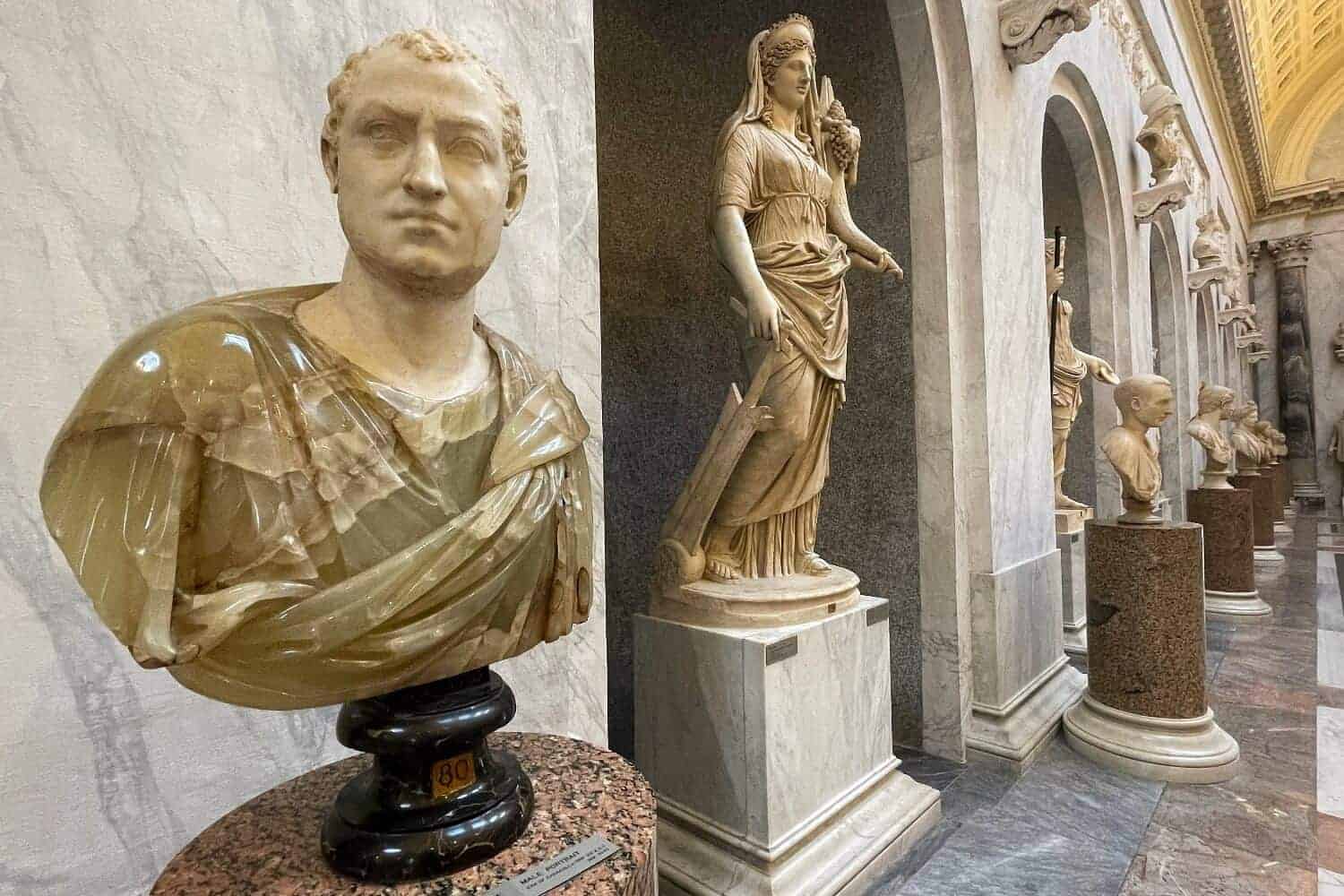 Vatican Museums Statues