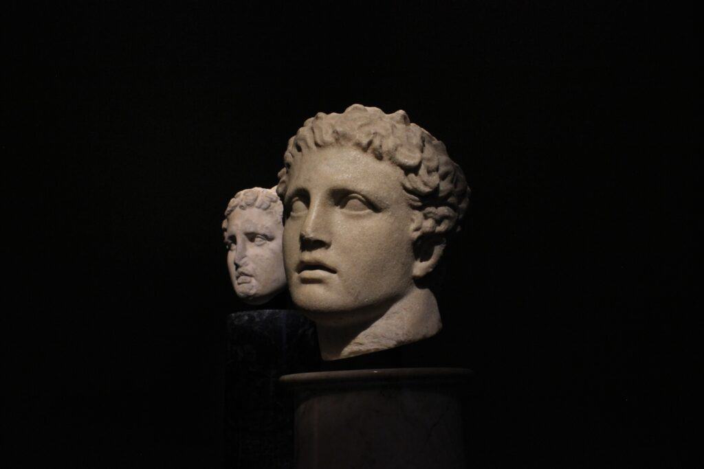 head at the kunsthistorisches museum vienna