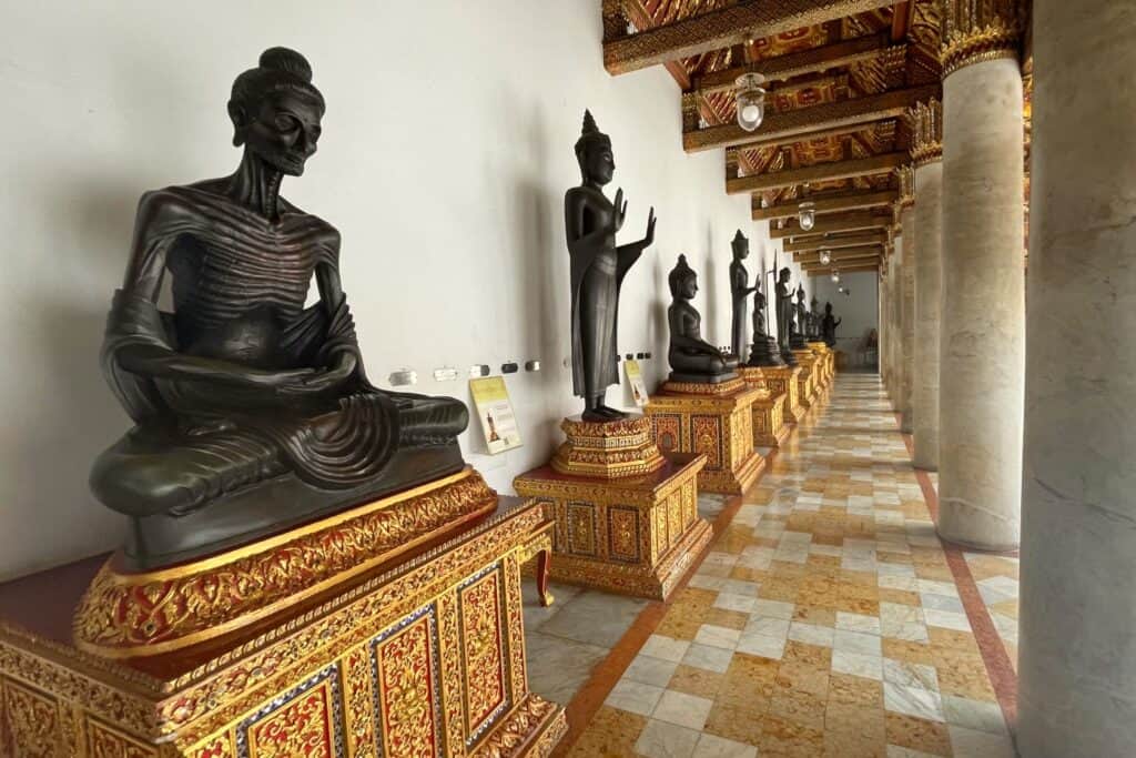 marble temple buddhas bangkok